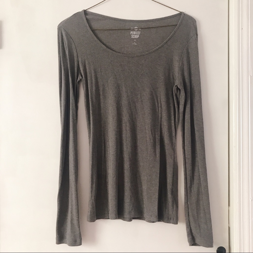 Gray long sleeve